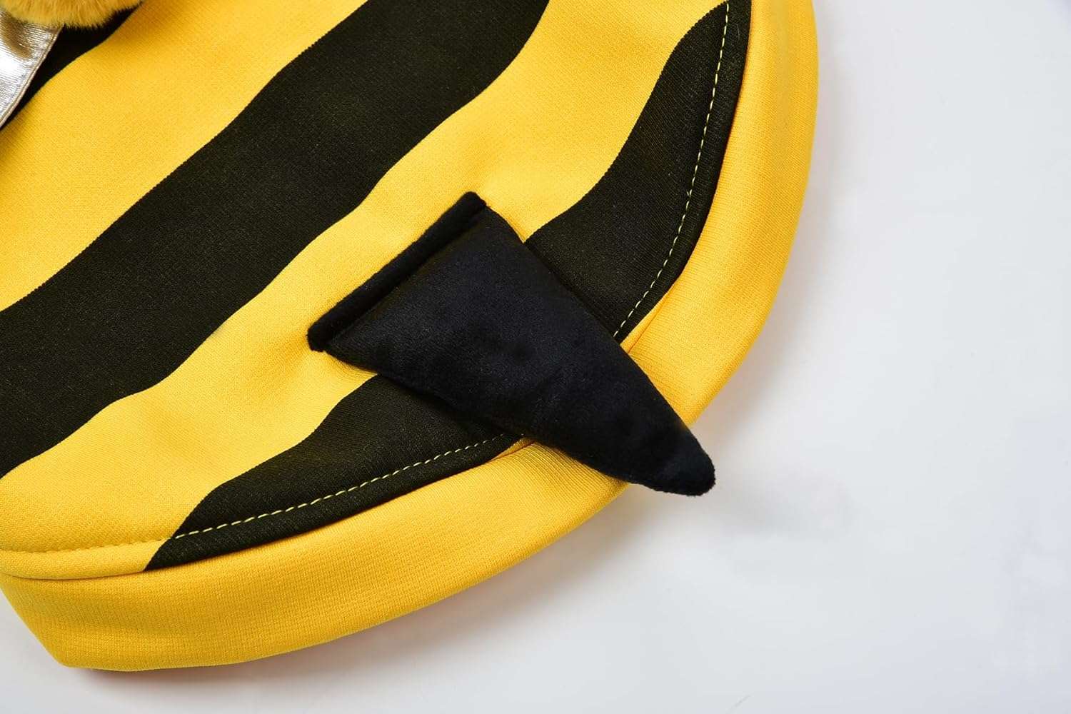 Relibeauty Dog Bee Costume, Cute Cat Bumblebee Outfit with Cap and Wings for Halloween Themed Party, Yellow, XS - 6