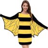 TMSD Halloween Women‘s Bat Wings Sleeve Mini Dress Cosplay Costume - 1