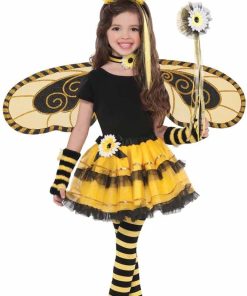 Amscan 841822 Bumblebee Fairy Tutu, Children Standard Size, 1 Piece