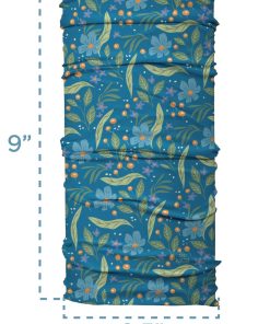 Karma Bee Headband for Women - Wide - Fabric Headband and Stretchy Hair Scarf - Light Blue - 8