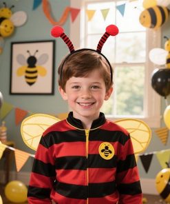 15pcs Party Bee Tentacle Headwear Cute Been Hair Bands for Girls,Party Bee Decoration Headbands - 5