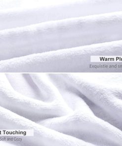 Bee Throw Blanket - Soft Flannel Blankets for Girls Boys Kids Bee Lovers - Warm Animal Throw Blankets for All Season Lap, Chair, Sofa - 50x40 - 4