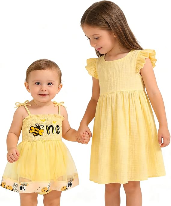 Baby Girl 1st Birthday Clothes One Year Old Tulle Romper Sleeveless Bodysuit Cake Smash Outfits - Image 2