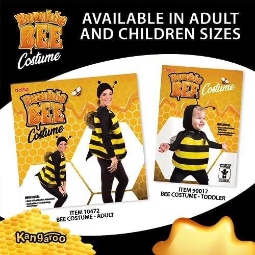 Kangaroo Bumble Bee Halloween Costume for Women and Toddlers - Funny Bumblebee Outfit for Halloween Cosplay Dress up Apparel - Image 4