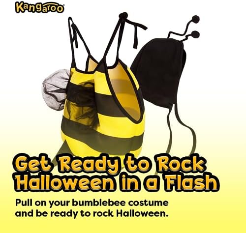 Kangaroo Bumble Bee Halloween Costume for Women and Toddlers - Funny Bumblebee Outfit for Halloween Cosplay Dress up Apparel - Image 6