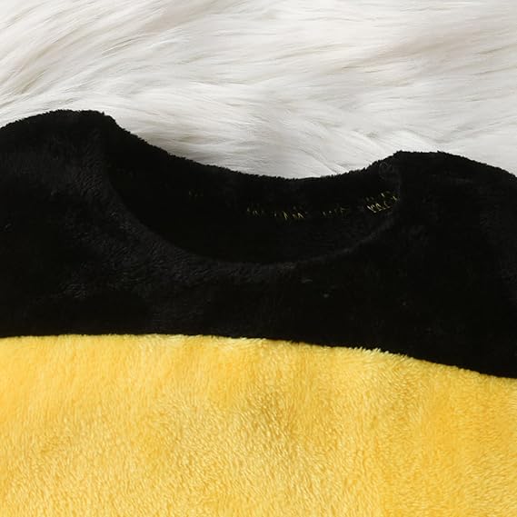 Kuriozud Cute Fuzzy Animal Costume for Baby Girl Boy Halloween Costume Romper with Hat and Leg Warmer 4pcs Cosplay Outfit - Image 5