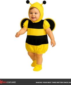 Alternative view of Morph Baby Bumble Bee Costume Toddler Baby Bee Costume Unisex Infant Bumblebee Halloween Costumes for Kids