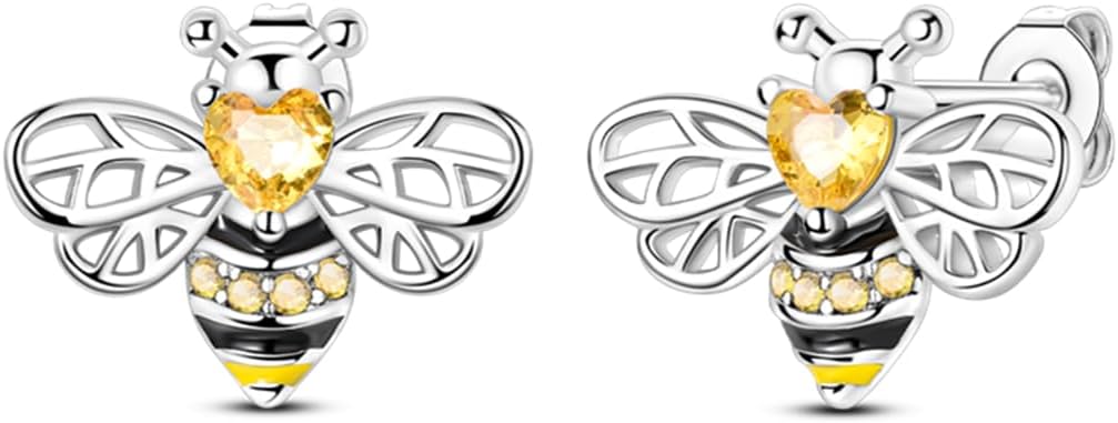 925 Sterling Silver Stud Earrings Hypoallergenic Cat Bow Dachshund Butterfly Cute Flatback Earrings for Women Jewelry Gifts - 1