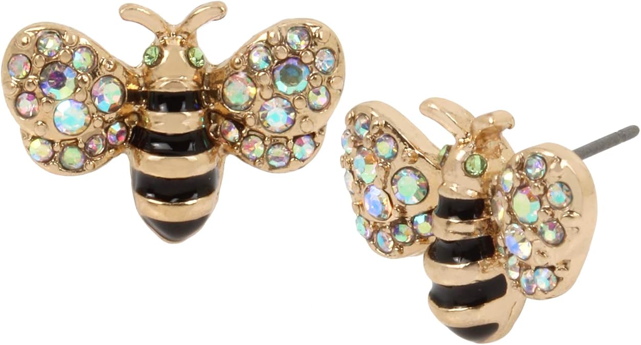 Betsey Johnson Bee Stud Earrings - 1