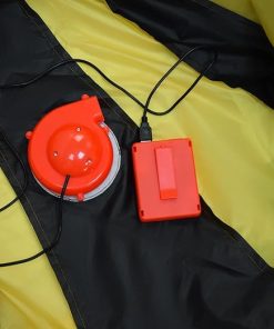 Alternative view of Adult Inflatable Bee Costume Funny Blow Up Insects Outfit for Halloween and Cosplay Party