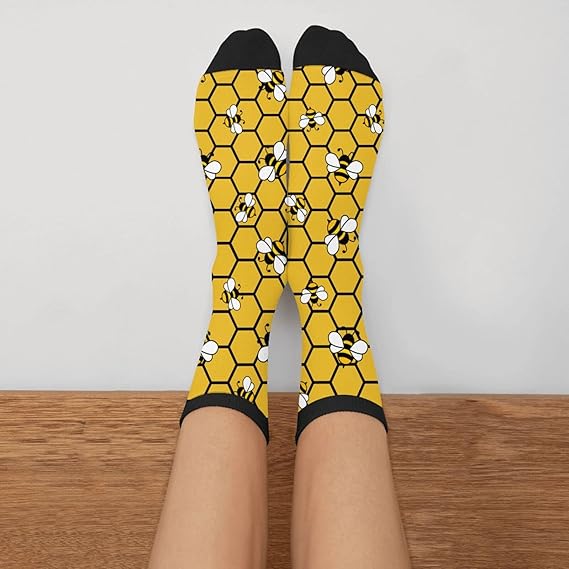 Funny Novelty Socks Casual Athletic Crazy Cute Crew Socks For Women Men - Image 6