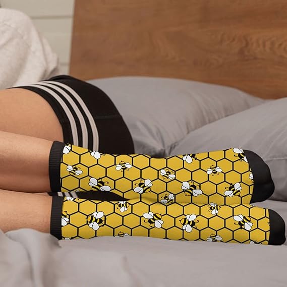 Funny Novelty Socks Casual Athletic Crazy Cute Crew Socks For Women Men - Image 5