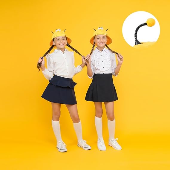 Propeller Hat,Bees Hats,Summer Bucket Hat, Sun Hat Funny hat for Adult and Anyone Dress Up Costume & Party Hats - Image 6