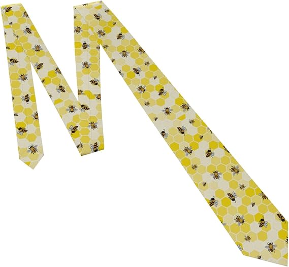 Sunflower Neckties For Men Print Tie Novelty Neck Ties For Business Work Casual Wedding Party - Image 5