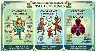 Unique Insect Costumes for Parties