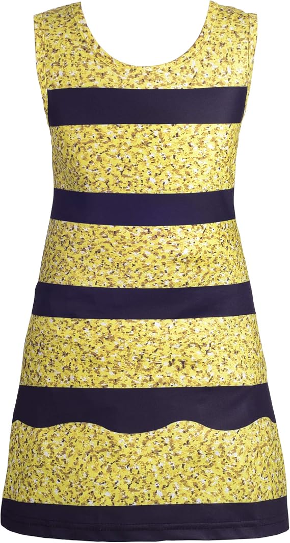 Dressy Daisy Girls Queen Bee Dress Halloween Fancy Party Dress Nightgowns Pajamas Size 3-10 - 1