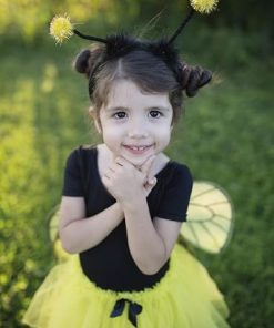 Alternative view of Great Pretenders Kids Costume Glitter Bumble Bee Tutu, Wing & Headband Set, Yellow, 4-6