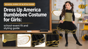 Dress Up America Bumblebee Costume for Girls fit and comfort guide