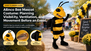 Alinco Bee Mascot Costume buying, fit, and styling guide