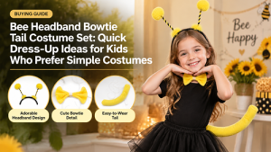 Bee Headband Bowtie Tail Costume Set buying, fit, and styling guide