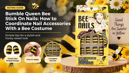 Bumble Queen Bee Stick On Nails buying, fit, and styling guide