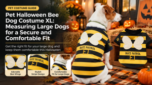 Pet Halloween Bee Dog Costume XL buying, fit, and styling guide