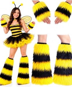 Shyyween 4 Pcs Halloween Furry Costume Women Adult - 1