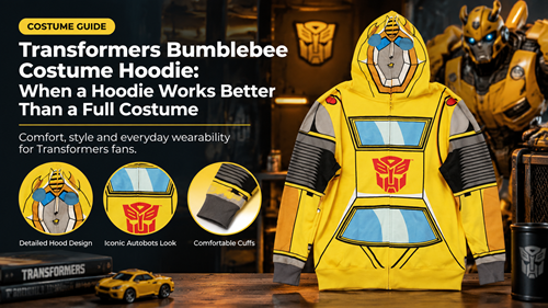 Transformers Bumblebee Costume Hoodie buying, fit, and styling guide