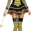 Yiulangde Halloween Costumes Women Cosplay Tinkerbell Dress with Elf Wings - 1