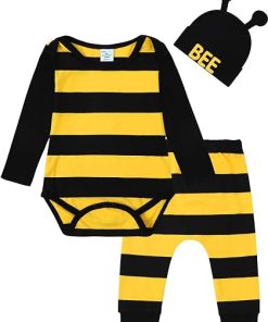 COSLAND Baby Boys' 3pc Cotton Costume, Infant Cotton Clothing Set, Newborn-12 Months - 1