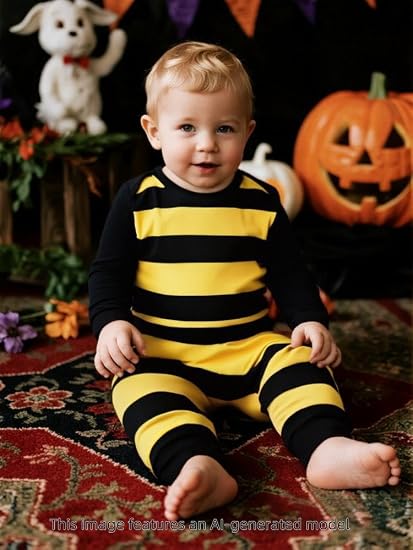 COSLAND Baby Boys' 3pc Cotton Costume, Infant Cotton Clothing Set, Newborn-12 Months - Image 5