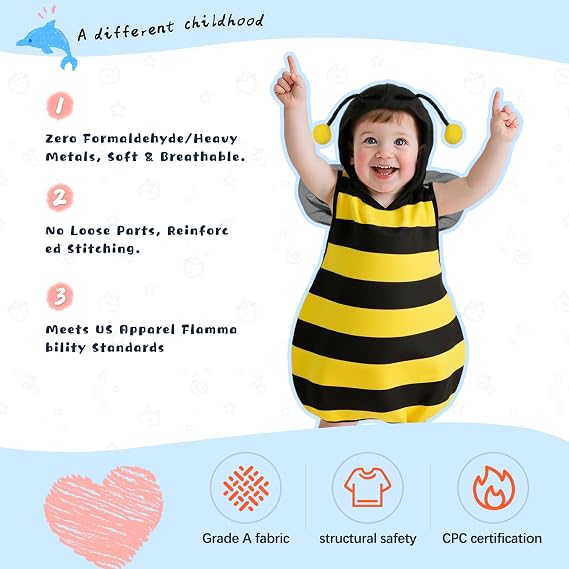 HOMELEX Baby Animal Costume Halloween Romper 3-36M - Image 6