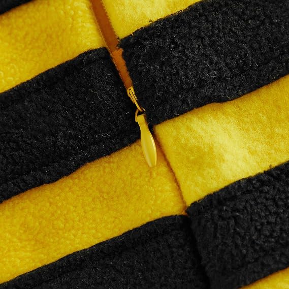 Toddler Baby Bee Costume Long Sleeve Hooded Romper Halloween Outfit - Image 4
